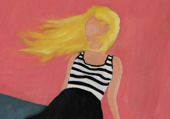 Oil on board.