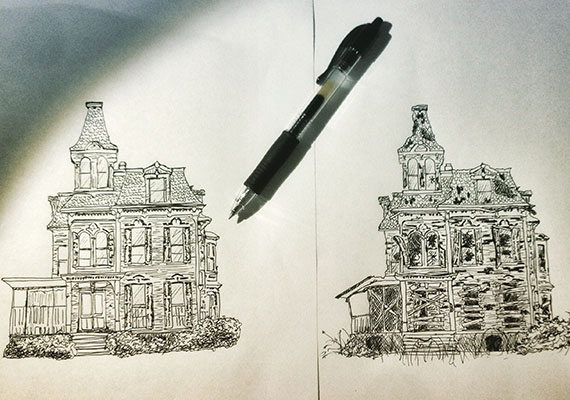 The life of a simple house