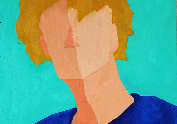 Oil on board.