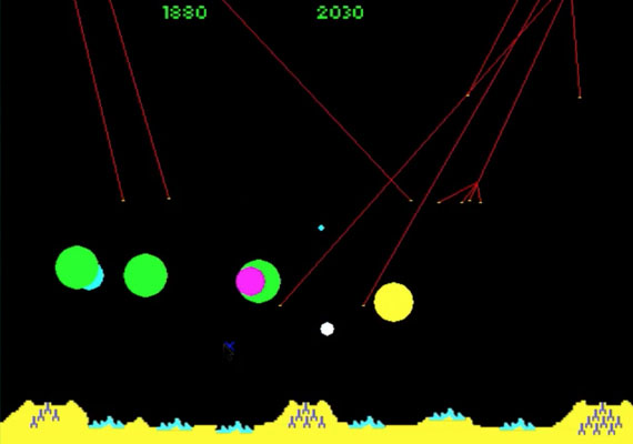 This is a complete recreation of the classic Atari game 'Missile Command' done in Python using PyGame. The game was also modernized with the addition of online multiplayer support. This was part of a group of 30 projects selected from over 440 that was presented as exceptional work. Learn more about the project <a href='missilecommand/'>here</a>.
